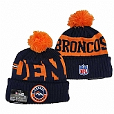 Denver Broncos Team Logo Knit Hat YD (9),baseball caps,new era cap wholesale,wholesale hats